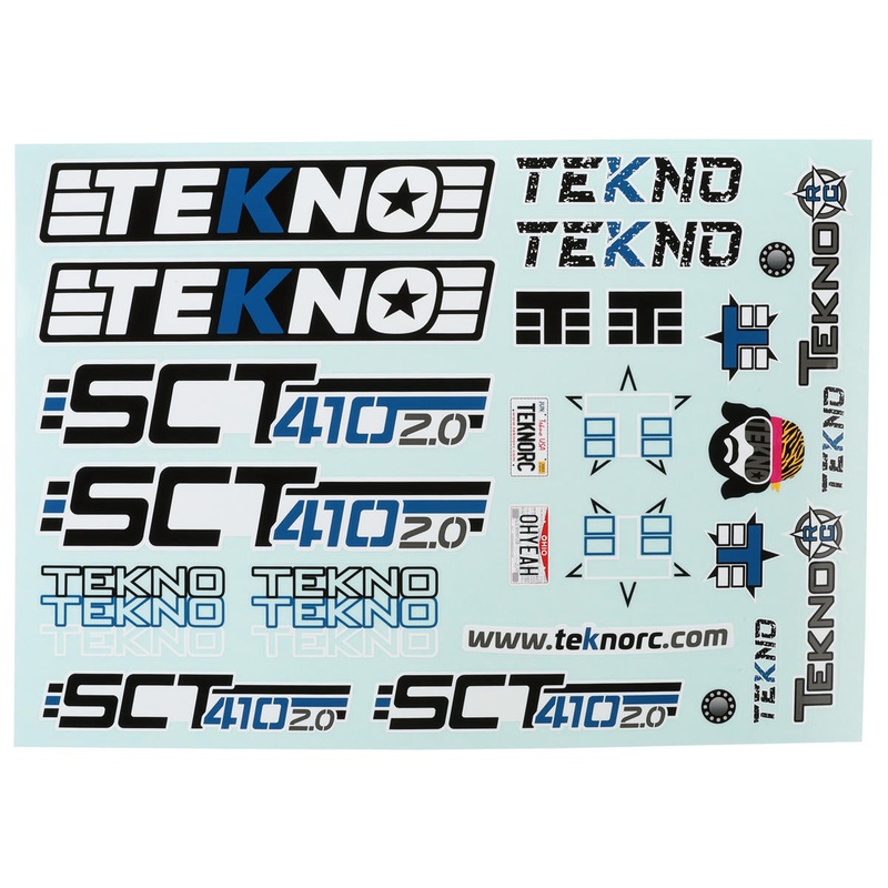 TEKNO TKR9546 SCT410 2.0 Decal Sheet