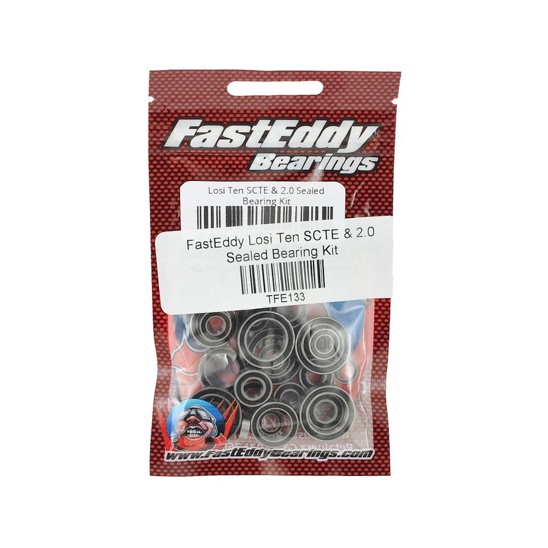 FAST EDDY TFE133 Losi Ten SCTE & 2.0 Sealed Bearing Kit