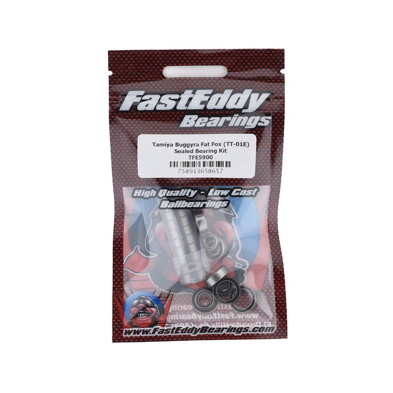 FAST EDDY TFE5900 Tamiya Buggyra Fat Fox Sealed Bearing Kit (TT-01E)