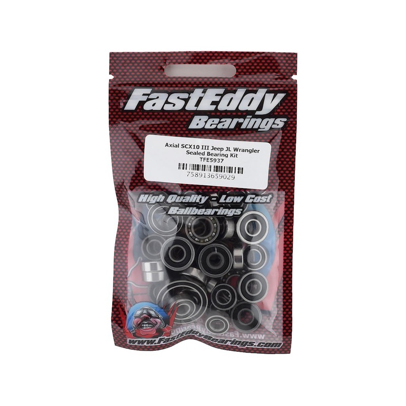 FAST EDDY TFE5937 Axial SCX10 III Jeep JLU Wrangler Kit Sealed Bearing Kit