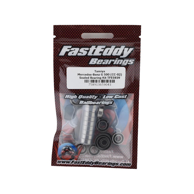 FAST EDDY TFE5939 Tamiya Mercedes-Benz G 500 Sealed Bearing Kit (CC-02 cc02