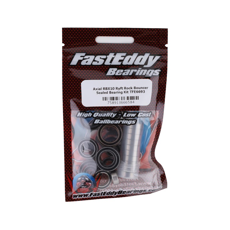 FAST EDDY TFE6693 Axial RBX10 Ryft Rock Bouncer Sealed Bearing Kit