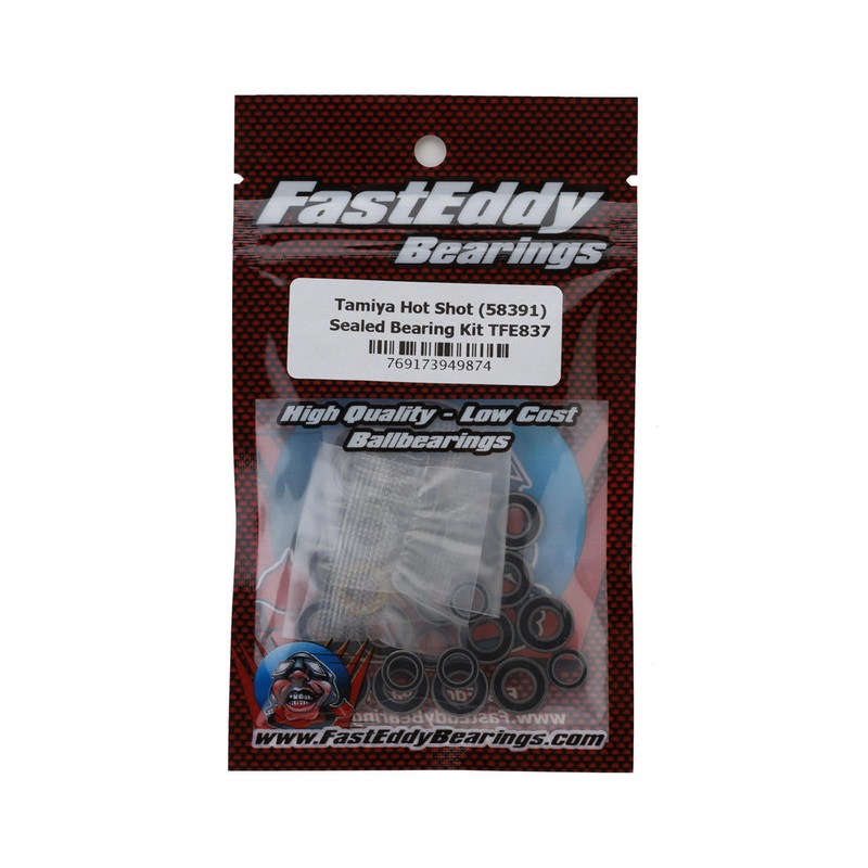FAST EDDY TFE837 Tamiya Hotshot Bearing Kit