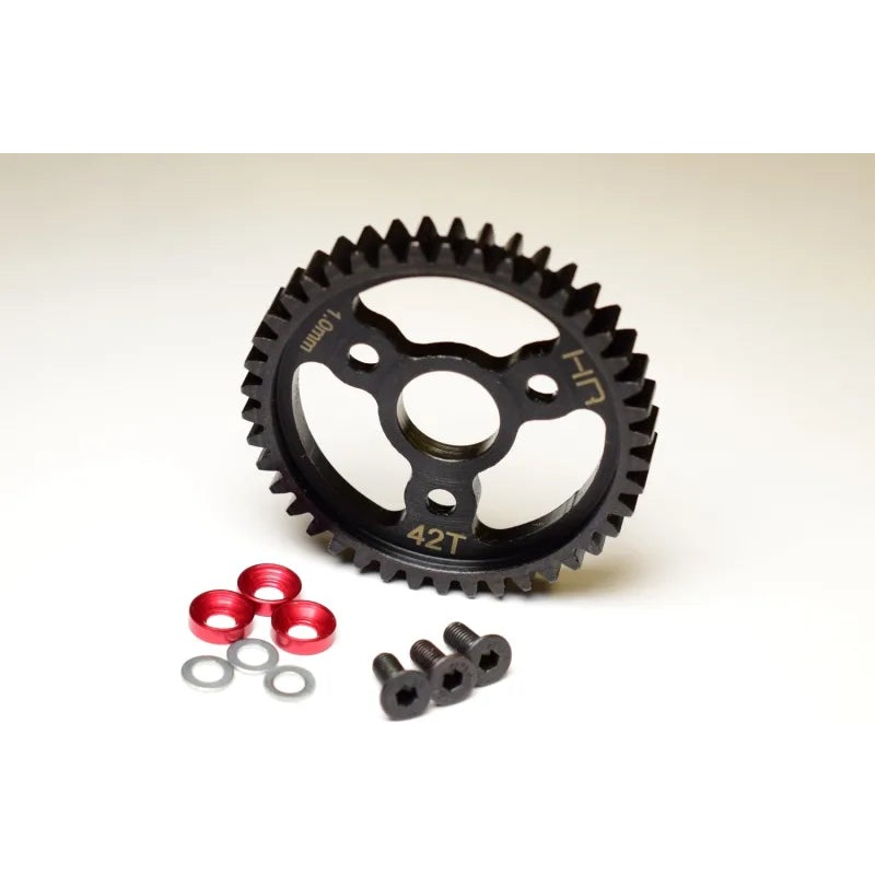 HOT RACING SRVO442 Revo 3.3 Heavy Duty Mod 1 Steel Spur Gear 42T