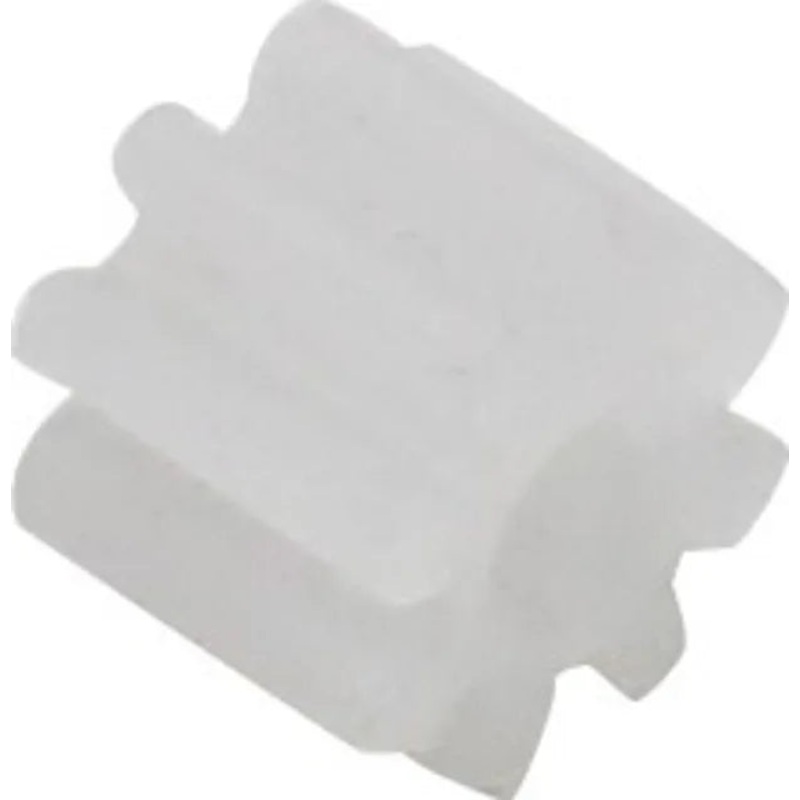 HOT RACING SXTF08M05 Nylon 8 Tooth 0.5 Mod Pinion Gear, for SXTF328M05 on SCX24
