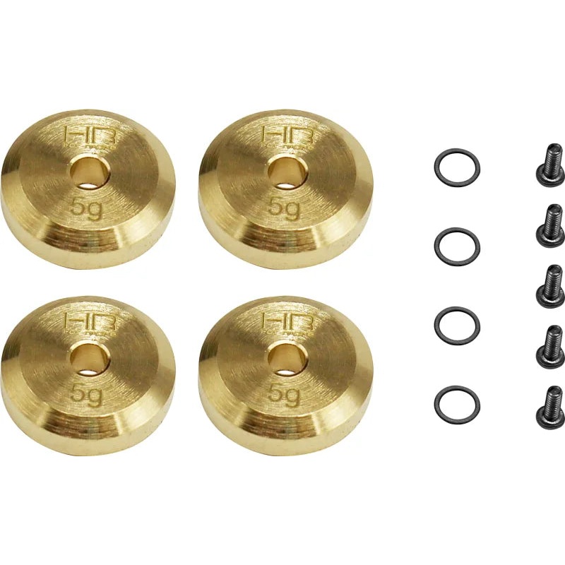 HOT RACING SXTF2604H Axial SCX24 Brass Axle Weight Use w/ SXTF39W04