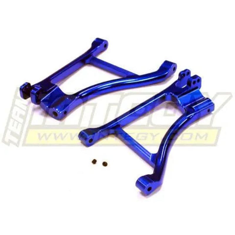 INTEGY T3263BLUE EVO5 Front Lower Arm Traxxas Slayer Blue  *DISC*
