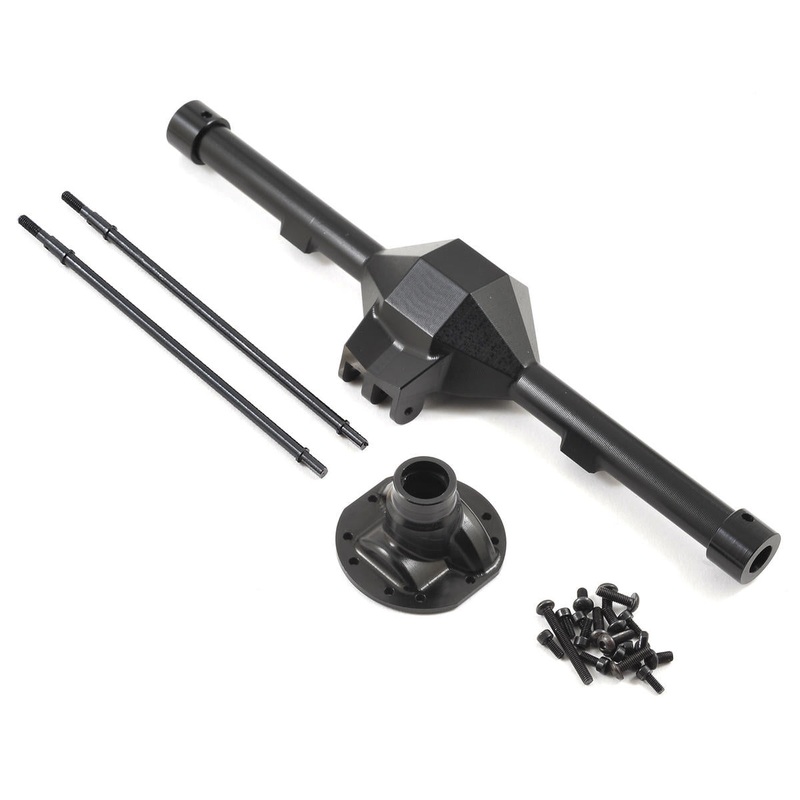 SSD SSD00043 Centered Diamond Rear Axle For Axial Wraith (Black)