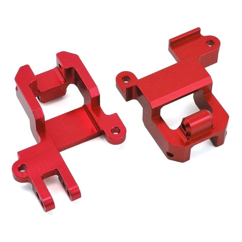 STRC ST8216FR Traxxas TRX-4 HD Front Shock Towers/Panhard Mount (Red)