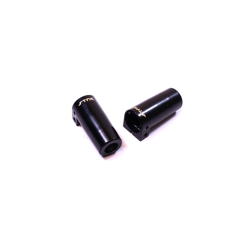 STRC STA31383BR ST Racing Concepts SCX10 II Aluminum Rear Lock Outs (2) (Black)