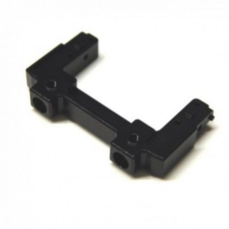 STRC STA31393BK Aluminum Rear Bumper Mount/Chassis Brace Black Axial SCX10 II