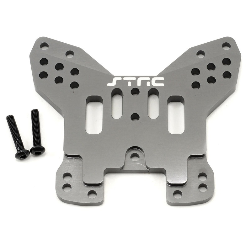STRC STO21122GM ST Racing Concepts 5mm HD Aluminum Rear Shock Tower (Gun Metal)