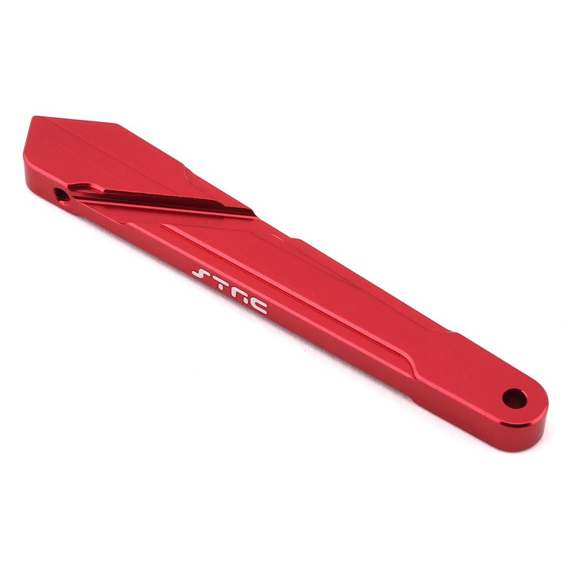 STRC STR320446RR Arrma Outcast 6S Aluminum HD Rear Chassis Brace (Red)