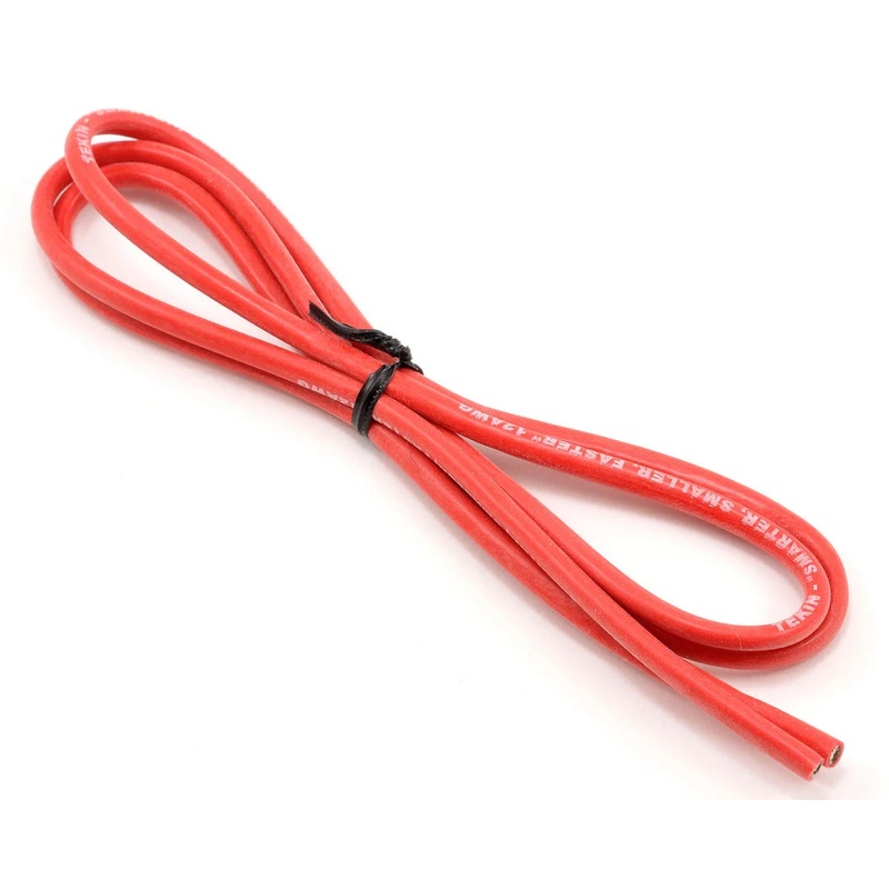 TEKIN TT3012 12awg Silicon Power Wire (Red) (3')