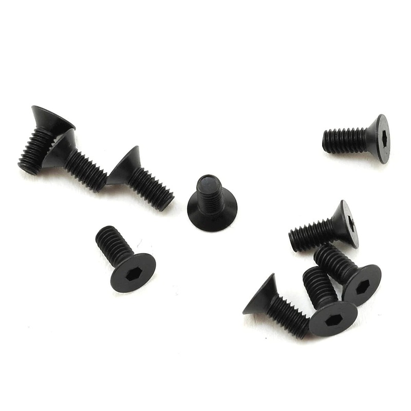 TEKNO TKR1301 2.5x6mm Flat Head Screws (10)