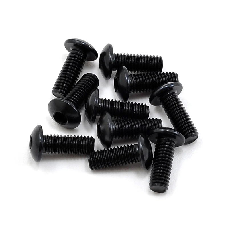 TEKNO TKR1402 3x8mm Button Head Screw (10) M3X8