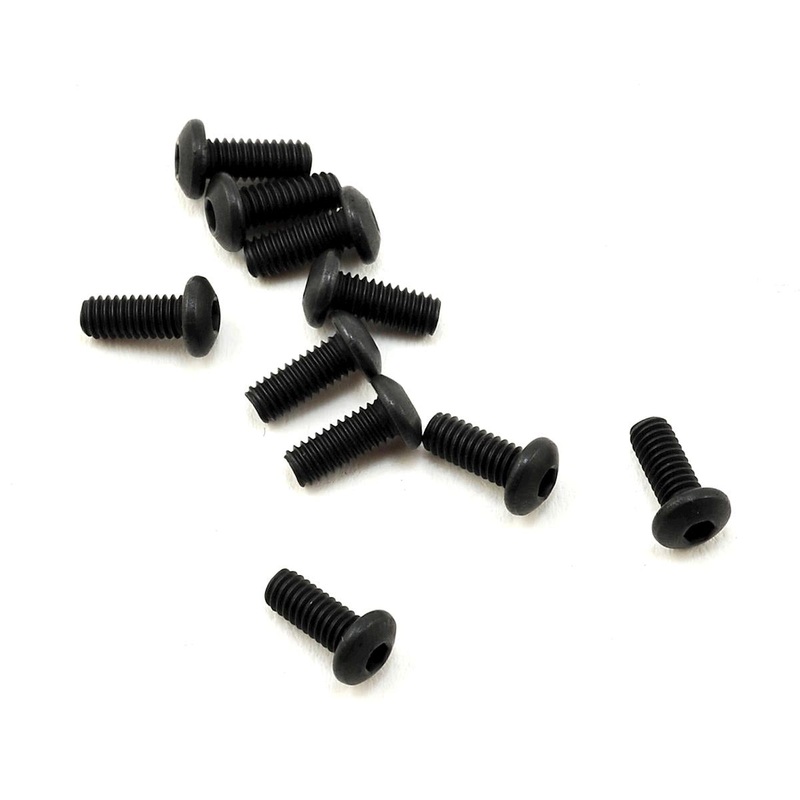 TEKNO TKR1463 m2.5x6mm Button Head Screws (10)