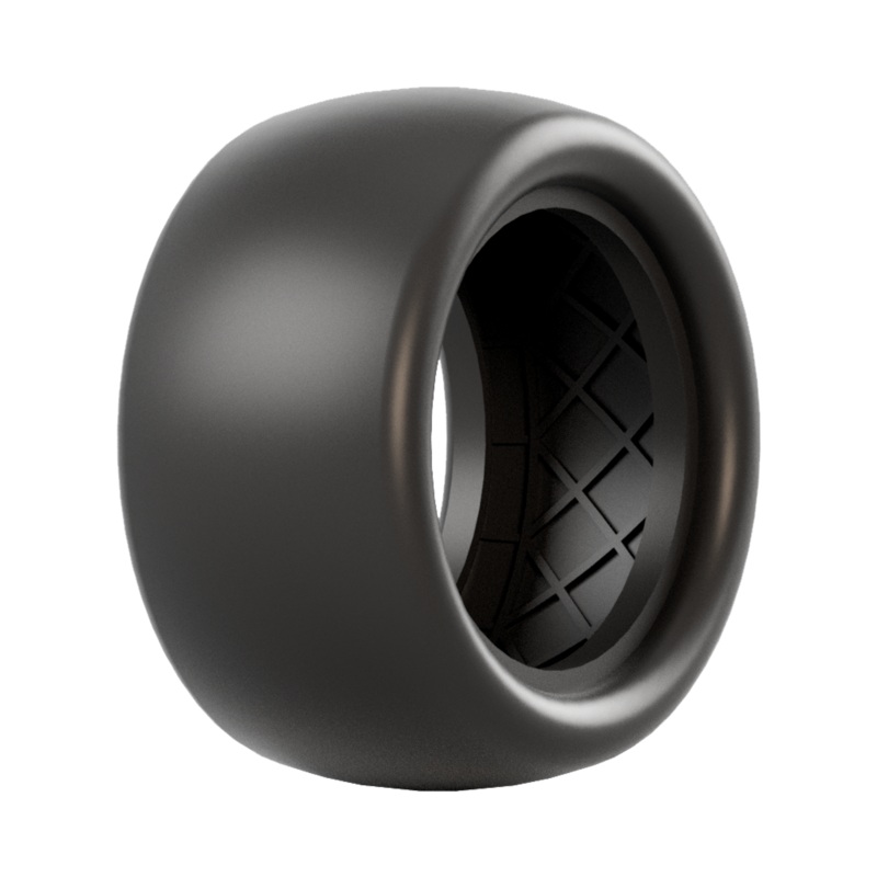 RAW SPEED 161101SSB Slick - Rear Buggy Tires w/Inserts 2.2" (1 pr)