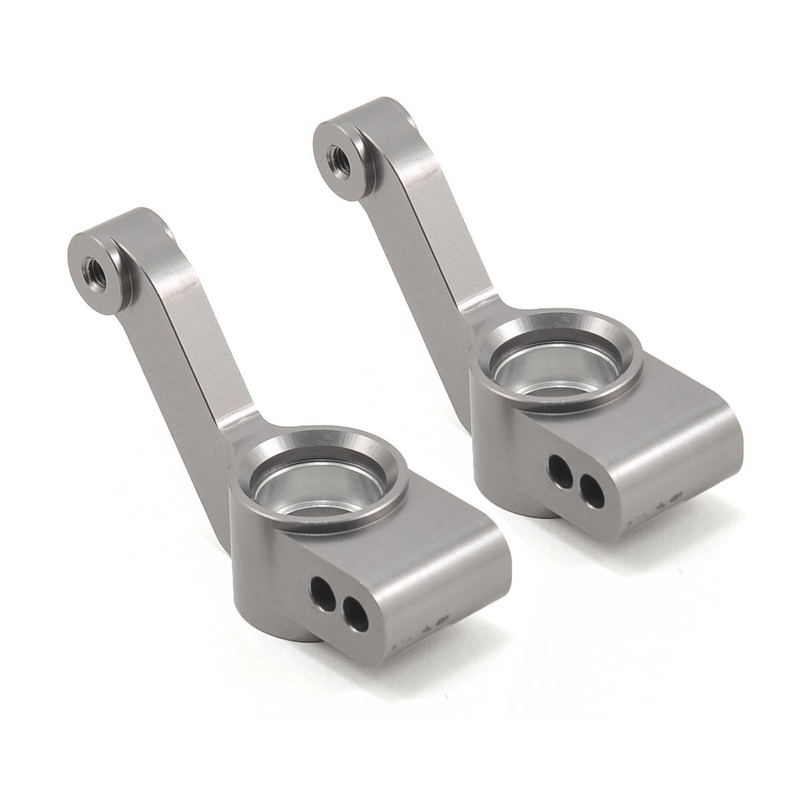 STRC ST1952GM Aluminum Rear Hub Carriers (Gun Metal) (2) (Slash 4x4)