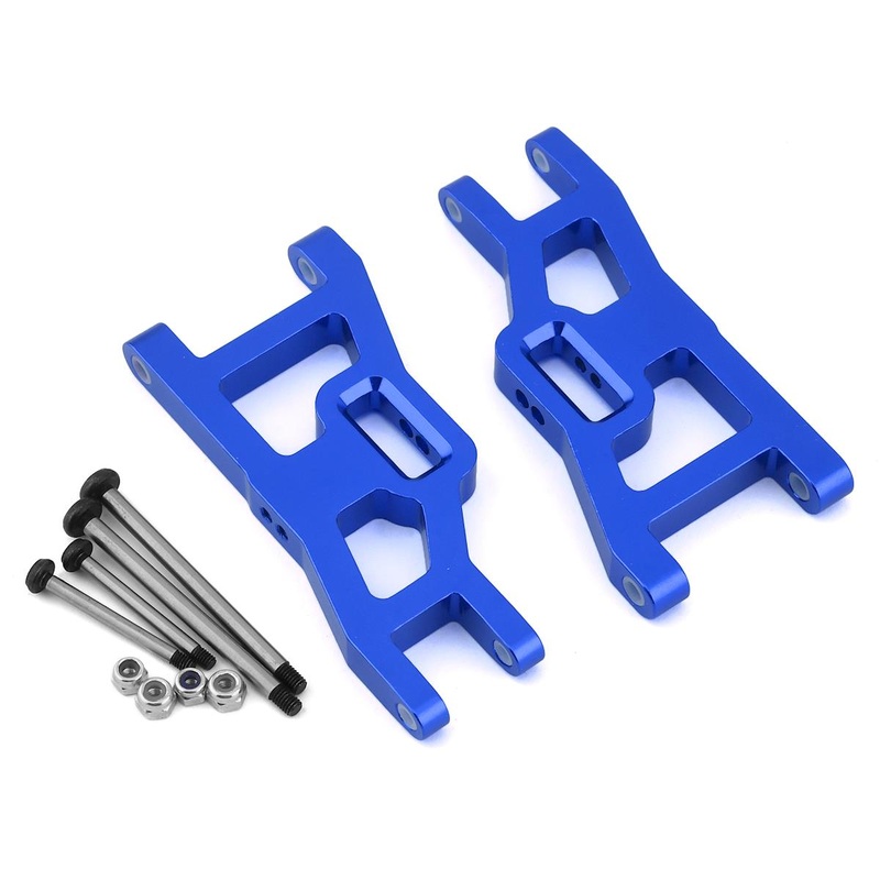 STRC ST3631XB Traxxas Slash Aluminum Heavy Duty Front Suspension Arms w/Locknut Hinge Pins (2) (Blue)