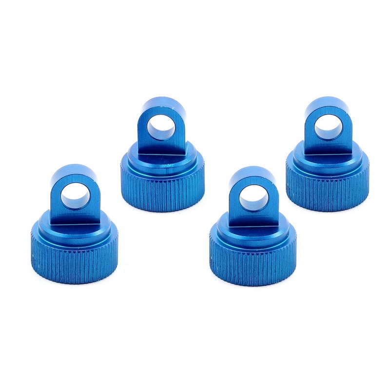 STRC ST3767B ST Racing Concepts Aluminum Shock Cap (Blue) (4)