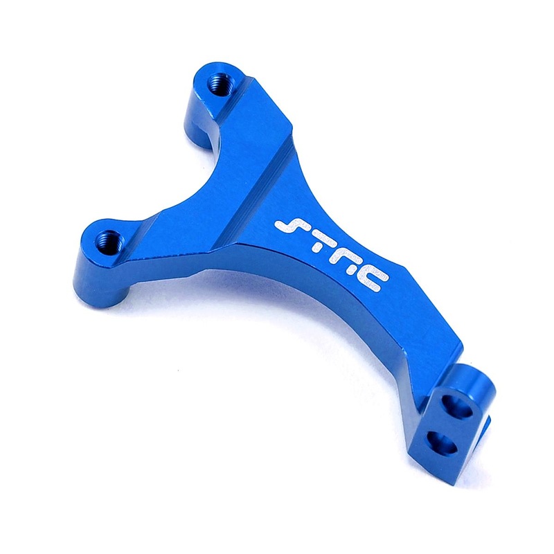 STRC ST4434B ST Racing Concepts Aluminum HD Rear Chassis/Engine Brace (Blue)