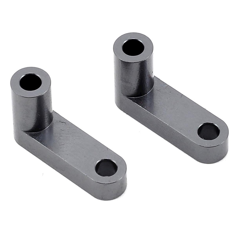 STRC ST5822GML ST Racing Concepts Aluminum "L" Bracket Stiffener (Gun Metal) (2)