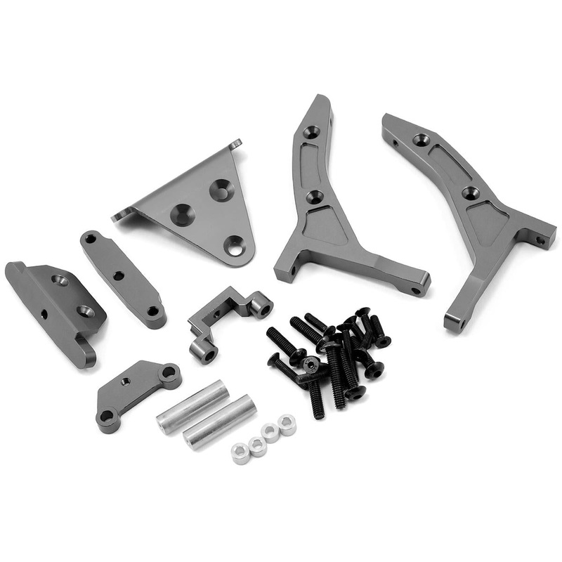 STRC ST6808GM Traxxas Slash 4x4 1/8 E-Buggy Conversion Kit (Gun Metal)