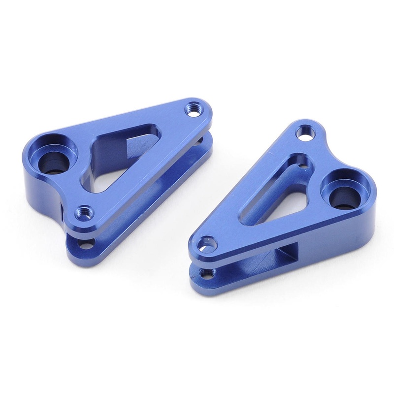STRC ST7158FB ST Racing Concepts Aluminum Front Rocker Arms (Blue) (2)