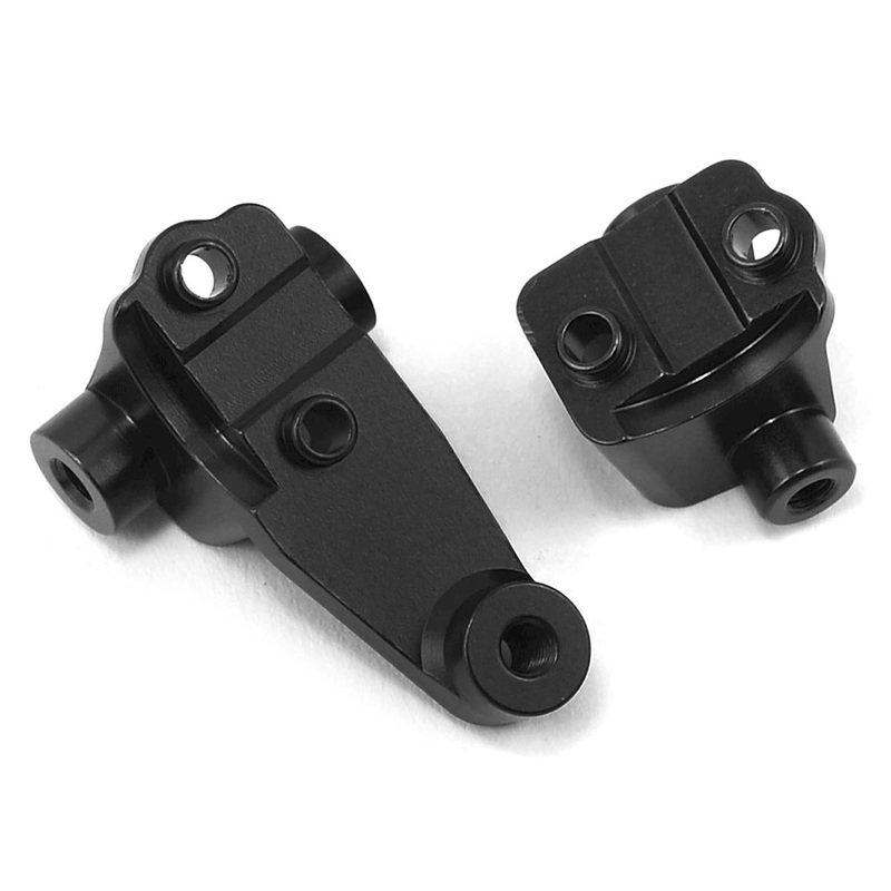STRC ST8227FBR ST Racing Concepts Traxxas TRX-4 Brass Front Lower Shock/Panhard Mounts (Black)