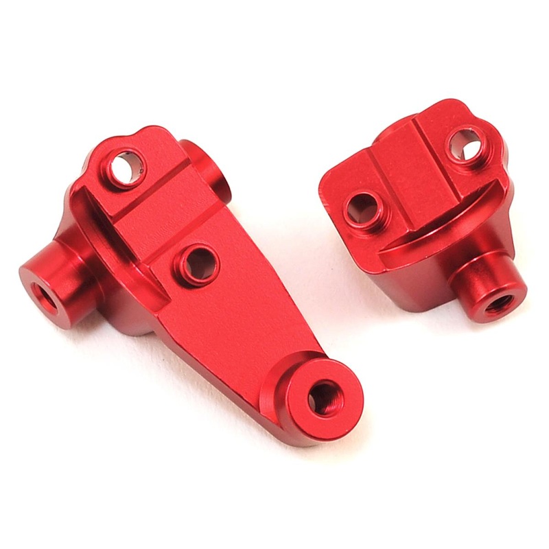 STRC ST8227FR ST Racing Concepts Traxxas TRX-4 Aluminum Front Lower Shock/Panhard Mount (2) (Red)