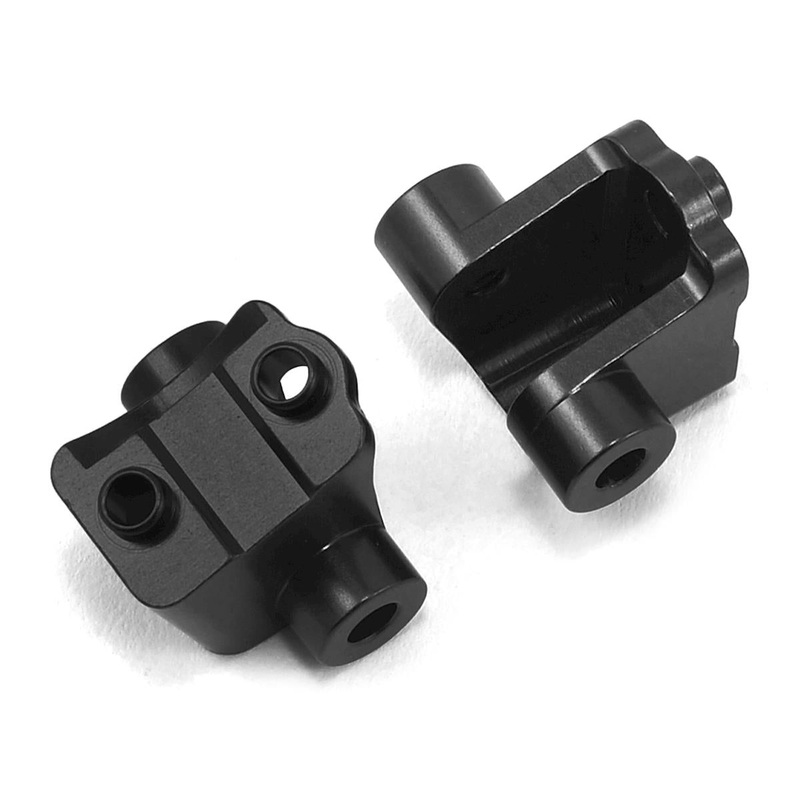 STRC ST8227RBR ST Racing Concepts Traxxas TRX-4 Brass Rear Lower Shock Mounts (Black)
