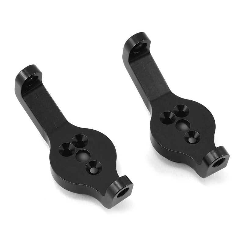 STRC ST8232BK Aluminum TRX-4 Front Axle Caster Block Set (Black)