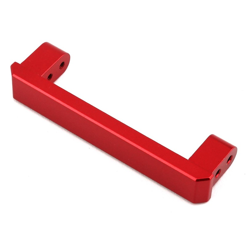 STRC ST8237NR Traxxas TRX-4 Aluminum Rear Bumper Eliminating Brace (Red)