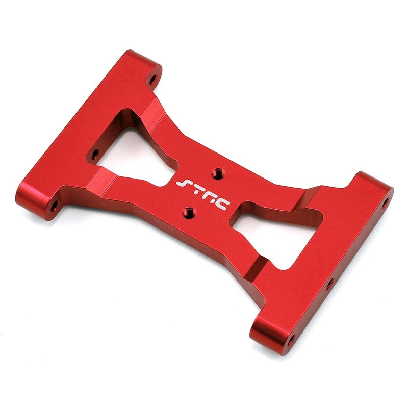 STRC ST8239CR ST Racing Concepts Traxxas TRX-4 HD Rear Chassis Cross Brace (Red)