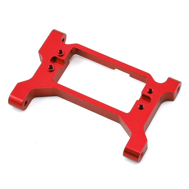 STRC ST8239SR ST Racing Concepts Traxxas TRX-4 One-Piece Servo Mount/Chassis Brace (Red)