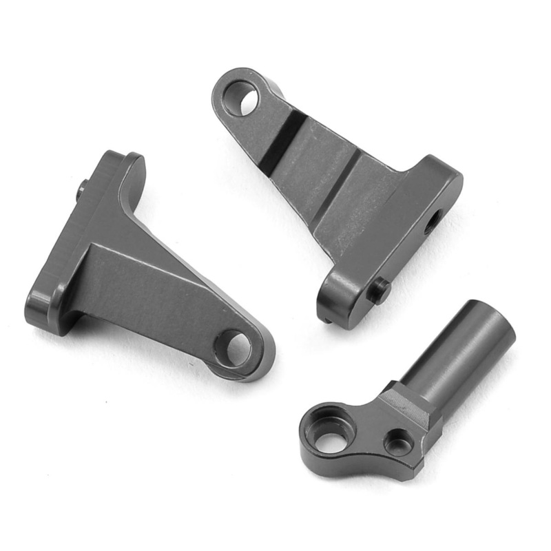 STRC STA31375GM ST Racing Concepts SCX10 II Aluminum Transmission Mounting Blocks (Gun Metal)