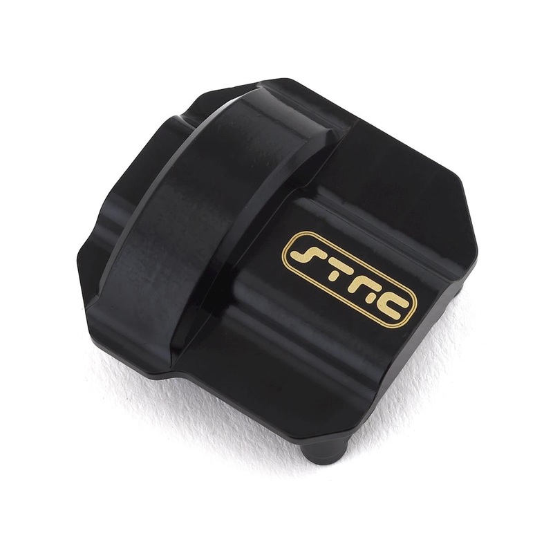 STRC STA31384DBR ST Racing Concepts SCX10 II AR44 Brass Diff Cover (Black)
