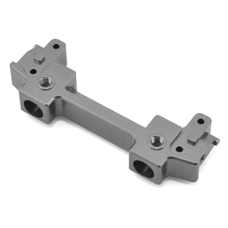 STRC STA31392GM ST Racing Concepts SCX10 II Aluminum Front Bumper Mount/Chassis Brace (GunMetal)