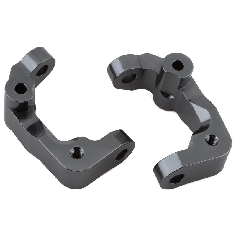 STRC STC91417CGM ST Racing Concepts DR10 Aluminum Caster Blocks (Gun Metal) (2)