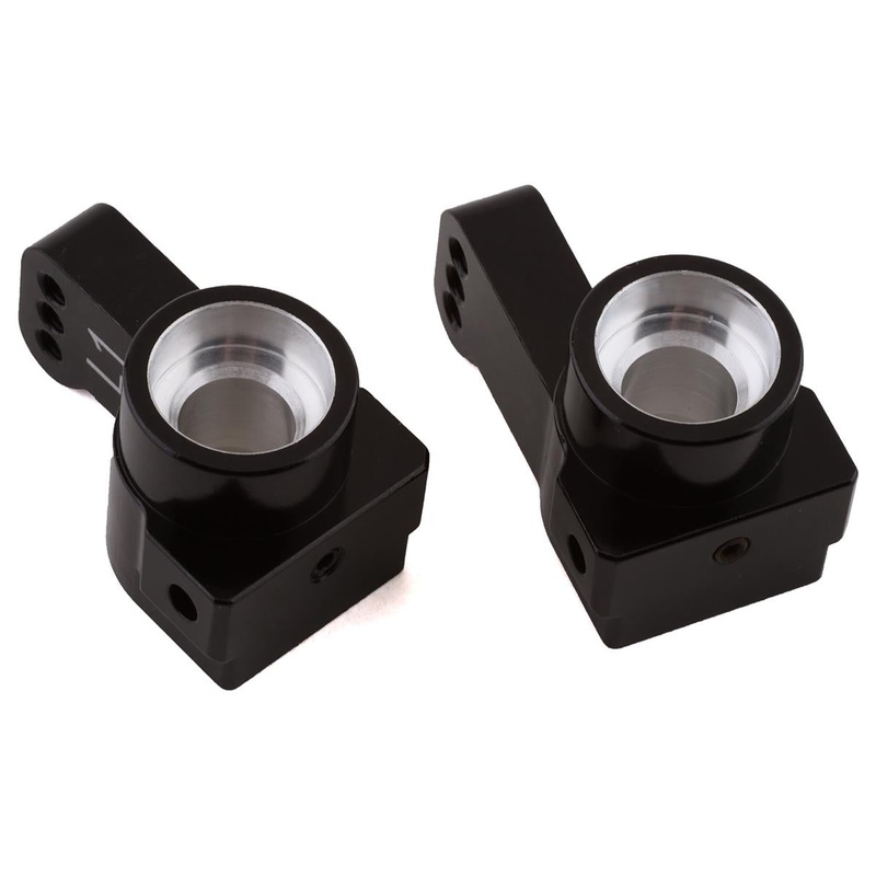 STRC STC91418-T1BK ST Racing Concepts DR10 Aluminum 1 Toe-In Rear Hub Carriers (Black) (2)