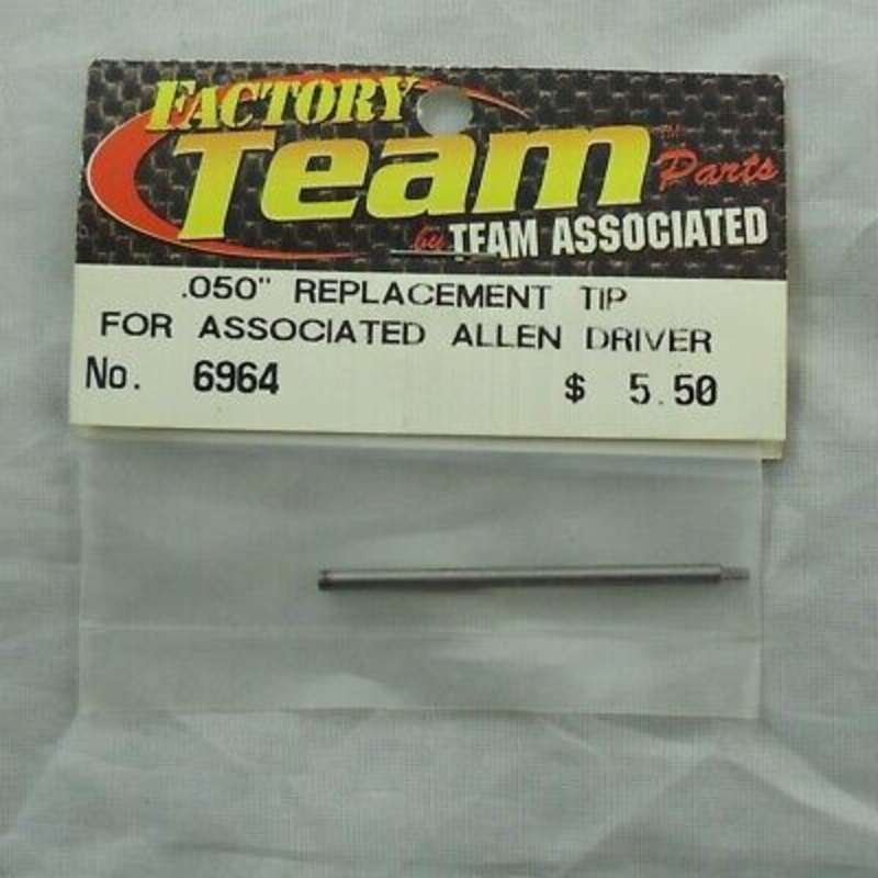 ASSOCIATED 6964 .050'' Replacement Tip for Associated Allen Driver
