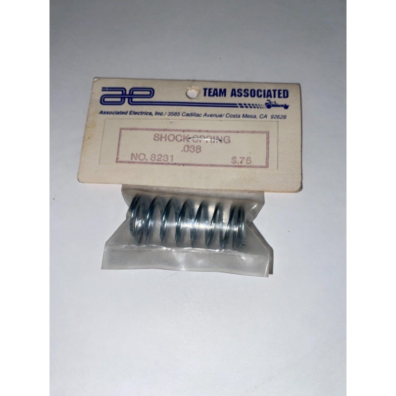 ASSOCIATED 8231 *DISCONTINUED .038 Shock Spring