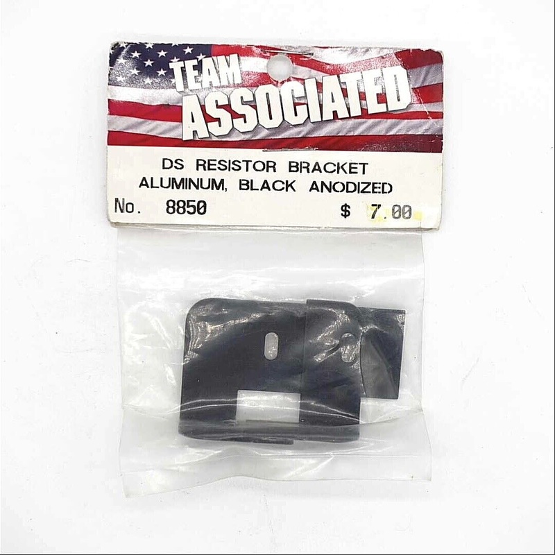 ASSOCIATED 8850 DS Resistor Bracket Alum. Blk Anodized