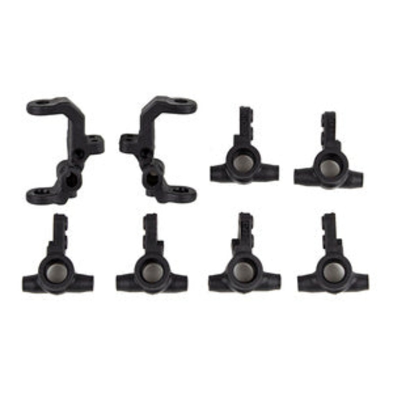 ASSOCIATED 92414 RC10B7 Caster and Steering Blocks
