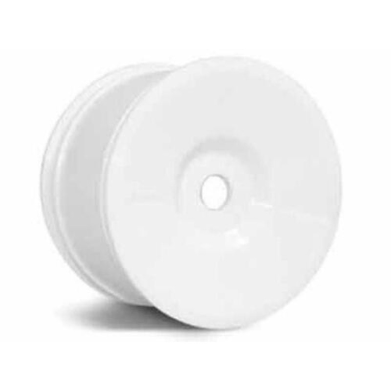 AXIAL AX8033 White Dish Wheel 88x56mm Fits All 17mm Hex Hubs Standard Truggy Size Wheels