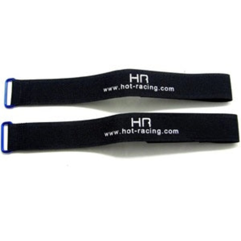 HOT RACING BVS27X06 Hook and Loop Tape Battery Straps