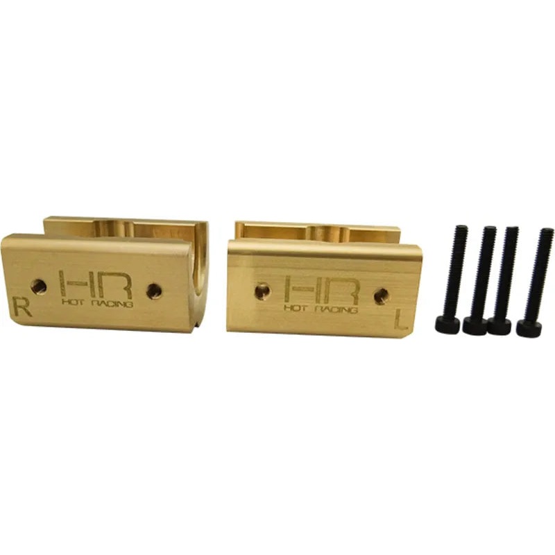 HOT RACING SCXT12AW Axial SCX10 II AR44 Brass Axle Weight (70g)