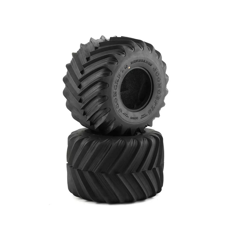 JCONCEPTS 3085-05 Renegades 2.6" Monster Truck Tires (2) (Gold)