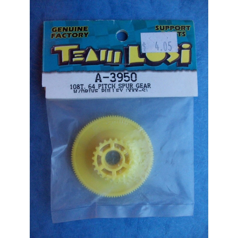 LOSI LOSA3950 108T 64P Spur w/Drive Pulley XXX-S *DISC*